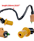 All In One Ignition Kit For GY6 125cc Engines - detailed view of CDI box connector with cable length 530mm
