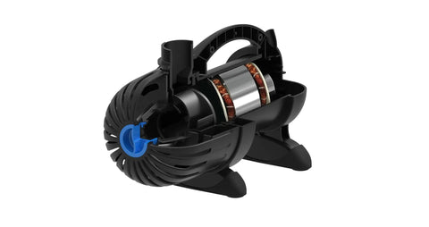 Cutaway view of AquaSurge 4000 Pond Pump Beast Of A Workhorse For Waterfall And Features With 4000 GPH Pro-Grade Durability Energy Efficient.