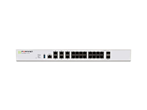 Elite FortiGate 101E Network Security Firewall Appliance with twenty gigabit ports and two SFP uplinks.