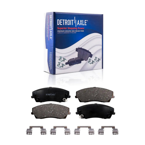 Bolt On Front Brake Kit With 12.6 Inch Rotors And Ceramic Pads For Chrysler 300 Dodge Challenger Charger Magnum package contents