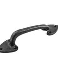 Black Wrought Iron Cabinet Door Pulls Set of 2 7.5 Inch Drawer Pulls for Cabinets and Doors Built to Last Heavy Duty Indoor Outdoor Matte Finish