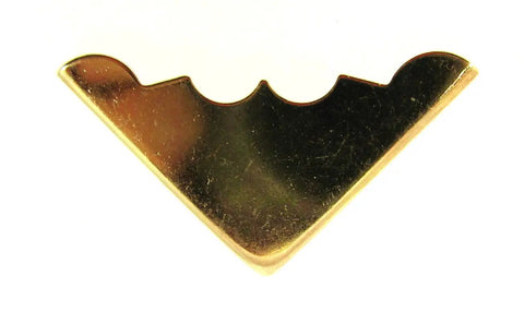 Top Shelf Brass Plated Box Corners With Complimentary Gold Mounting Screws For Heavy Duty Diy Creations And Custom Guitar Parts That Stay Solid Year After Year