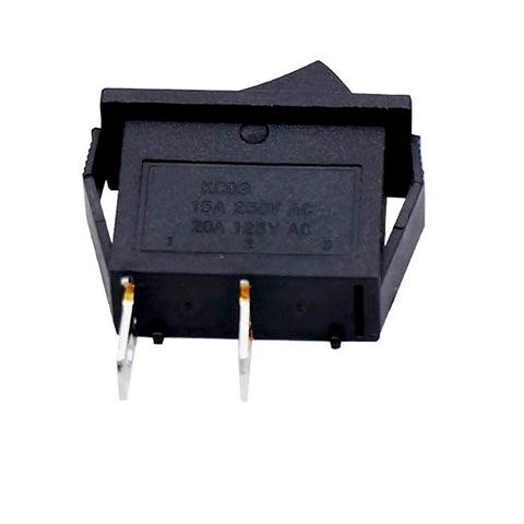 Rocker On Off Switch For Household Appliances 2 Pin AC 125 250 Volt Easy Install Durable CE TUV Rated For 50 60 Hz Home Electronics black
