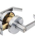 Beefy Privacy Lever Lockset For Commercial Doors Heavy Duty Grade Two Restroom Privacy Function Fits One And Three Quarters Inch Doors