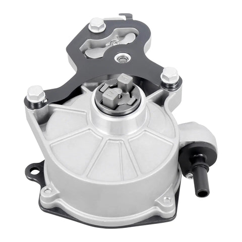 Heavy Duty Brake Vacuum Pump For Chevy And GMC Trucks with solid metal body and connectors for 2.0 and 2.5-liter engines.
