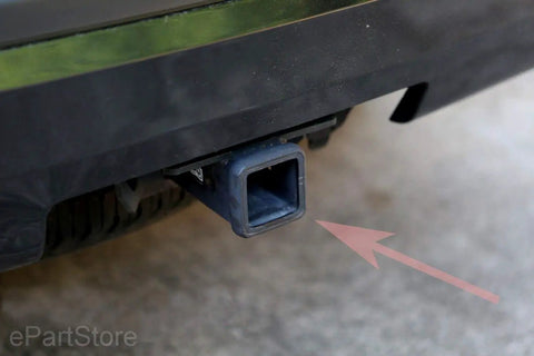 Black Metal Flag Trailer Hitch Cover For 2 Inch Receivers, Patriotic Flag Plug, heavy-duty steel design, close-up view