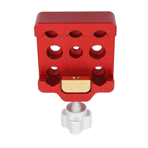 Heavy Duty Telescope Mount With 8-Hole Aluminum Dovetail Plate And Versatile Mounting Bracket, 5 M6 Holes, 1/4 Inch Thread
