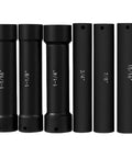 Extended Length 1/2 Inch Drive Impact Socket Set With Extra Deep Sockets Heavy Duty Steel 6-Piece High Torque Hex Sizes