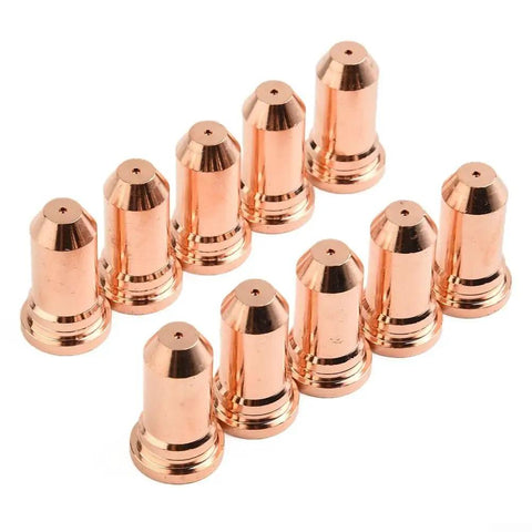 Top Tier 20 Pack Plasma Cutter Consumables Kit With 51246 Nozzle Tips And 52556 Electrodes for steel cutting nozzles.
