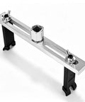 Heavy Duty Gas Pump Removal Wrench With Adjustable Spanner Grip For No Sweat Fuel Tank Lid Cover Loosening Fits Standard Socket Drive A Real Game Changer For Garage Work, chrome vanadium steel design.