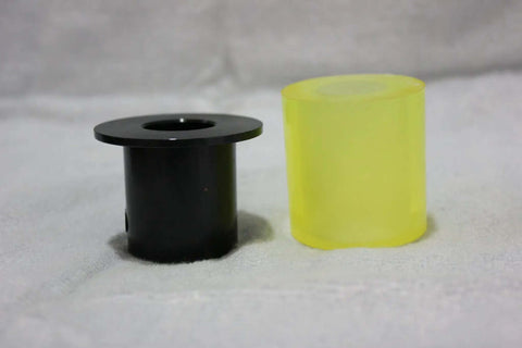 Anti Rust Bead Roller Die Forming Kit For 22mm Shaft with black and yellow dies for hemmed edges and offset flanges