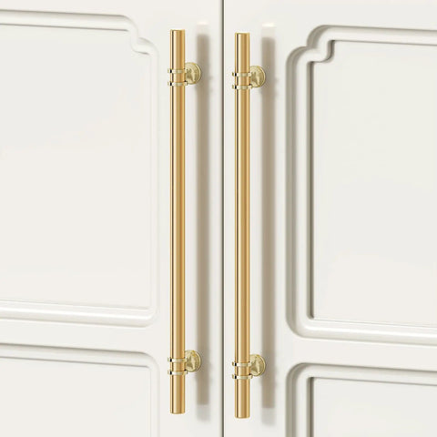 Gold Cabinet Pulls Set Of 30 Six And A Quarter Inch Heavy Duty Drawer Handles For Cabinets And Closets Rust Resistant Zinc Alloy Hardware