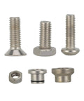 Assorted alloy bolts and nuts for Three Level Adjustable Dirt Bike Side Kickstand For 125 450 XC XCF EXC EXCF XCW XCF W 2023 2024 Models.