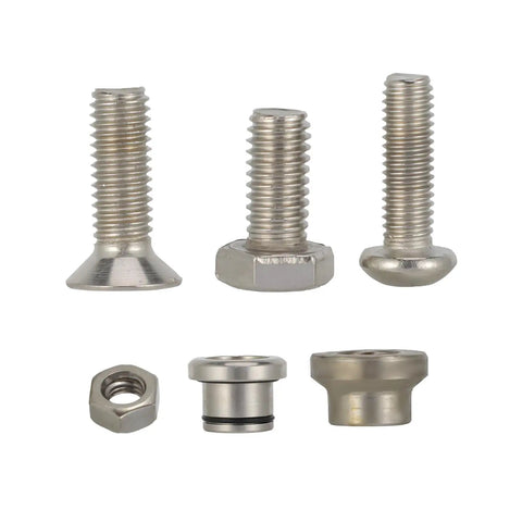 Assorted alloy bolts and nuts for Three Level Adjustable Dirt Bike Side Kickstand For 125 450 XC XCF EXC EXCF XCW XCF W 2023 2024 Models.