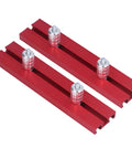 Pro Shop Woodworking Planing Stop And Bench Clamp Kit Featuring Snug Grip Aluminum Build with heavy aluminum rails and adjustable stops.
