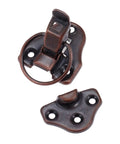 Vintage Iron Toggle Hasp Lock For Jewelry Boxes Suitcases Chests And Tool Boxes 68mm X 38mm With Screws Easy Install