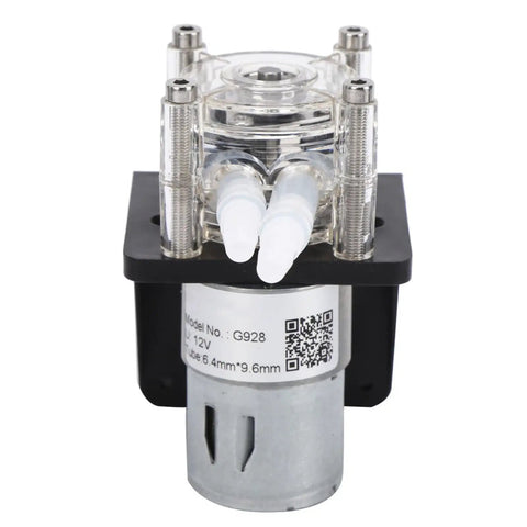 Domary Peristaltic Transfer Pump With 500Ml Min Flow Rate Perfect For Metering And Dosing Tasks Featuring Transparent Pc Body For Easy Monitoring Three Roller Head Design Reduces Pulsation Ensuring Stable Performance For Daily Liquid Handling Needs In