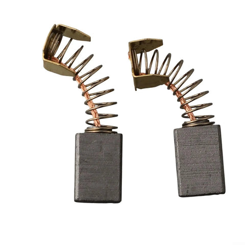 Motor Carbon Brushes Set Of 2 For Electric Hammer Drill And Angle Grinder 15 X 10 X 6 Mm Carbon And Metal Replacement Parts