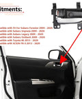 Subaru Forester Impreza Legacy Outback Left Driver Side Interior Door Handle Upgrade Fits 2009 Through 2020 Models And Toyota 86 Scion FRS