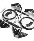 Heavy Duty Anti Sag Gate Kit For Wooden Fence And Door Support Cable Kit With Bat Shaped Door Hardware A Rugged Gate Frame Repair Kit For Outdoor Use 2 Pack Stainless Steel Cable And Brackets