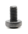 Mercedes Rear License Plate Screws Replacement Kit Stainless Steel Black Oxide Pack Of 4 For C Class And E Class Models C300 C250 C350 E350 E300 AMG OEM Style Fit No Rattle close-up of individual screw