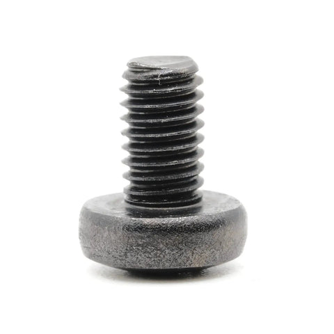 Mercedes Rear License Plate Screws Replacement Kit Stainless Steel Black Oxide Pack Of 4 For C Class And E Class Models C300 C250 C350 E350 E300 AMG OEM Style Fit No Rattle close-up of individual screw
