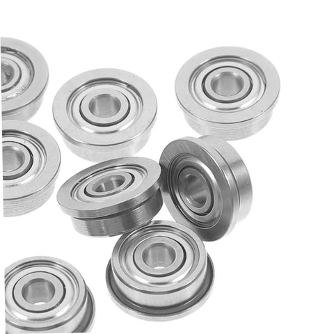 Premium 3D Printer Bearings 10 Pack With Sweet Smooth Rolling For Skateboard Replacement Durable Steel Build Keeps Your Gear Turning Slick Perfect For Tinkerer Shop Mods