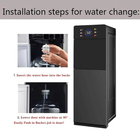 Hot Water Dispenser That Heats In 3 Seconds With 3 Temperature Settings For Kitchen And Home Office installation steps