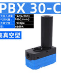 Multi-Stage Vacuum Generator For Industrial Use With High Flow And Strong Suction, Pneumatic Vacuum Source With Mufflers, BX30-C Compatible