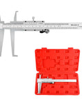 Inside Groove Vernier Caliper With Upper Jaw And 3 Inch Lower Jaw For Inside Diameter Measurement, 6 Inch To 150mm Range