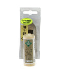 Stainless Steel Trowel For Tight Paint Jobs In Narrow Areas, 3.5 Inch Blade, 90 Mm, packaged with a wooden handle visible