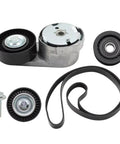 Premium Serpentine Belt Tensioner Pulley Idler Kit For Jeep Grand Cherokee Dodge Charger Ram 1500 3 6L V6 2011 To 2019, belt and pulleys