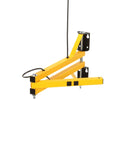 40 Inch Loading Dock Arm With Dual Square One And A Half Inch Steel Tubing, 120 Volt Power, Two Embedded Outlets, Rotates 210 Degrees