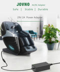 Heavy Duty Recliner Power Cord 2 Pin Adapter For Lift Chair Replacement with black power adapter in focus, 29V 2A output.