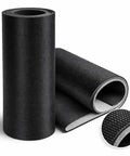 Walking Belt For F63 Treadmills From 2013 Through 2022 Replacement Part H0613240P5 shown in rolled layers with texture detail