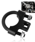 Three Eighths Inch Drive Inner Tie Rod Removal Tool With U Shaped Teeth Anti Slip Grip For Quick Dismantle And Installation Heavy Duty Universal Tie Rod End Tool For Cars SUVs And Trucks, black steel