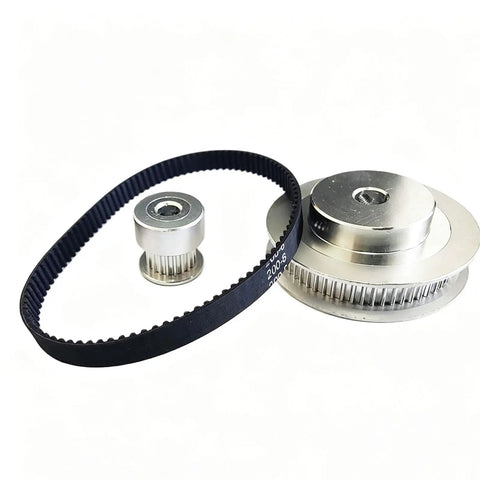 Check Out This Awesome 5 To 1 Timing Pulley Kit With 16 T And 80 T Gears For Smooth 3D Printer Motion, Featuring Super Tight 2Gt Belts That Stop Slipping And Give You Serious Low Speed High Torque Power For Any Project. 16T 80T aluminum pulleys with 2GT belt