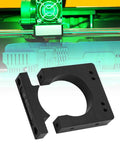 Shaft Spindle Motor Mount Kit For CNC Router And Engraving Machines 65mm Clamp, black aluminum oxide, front view