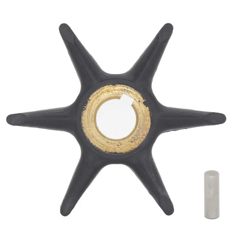 Boat Water Pump Impeller With Pin Key Service Kit For 10 To 35 HP Outboard Motors Replaces 0375638 Sierra 18-3002 Marine Engine