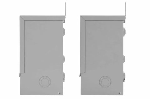 Three Phase Delta Buck Boost Step Up Transformer 208V Primary To 230V Secondary Heavy Duty Power Converter front view