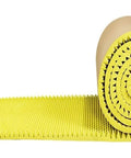 Top Shelf Sound Deadening Foam Rolls Self Adhesive Acoustic Wall Panels For Home Studio Noise Dampening Tiles Easy Cut Thick Polyurethane Mats Yellow Finish Rock Solid, rolled foam with ridged surface.