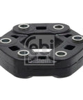 Upgrade Your Ride With This Premium Flexible Coupling Kit For Propshaft. Made In Germany By Febi, This 110mm Pitch Circle Diameter Part Weighs Just 1.25Kg And Ensures Smooth Sailing And Superior Performance For Your Vehicle Today Without Skipping A. black Febi propshaft flexible coupling kit, 110mm PCD, 1.25kg