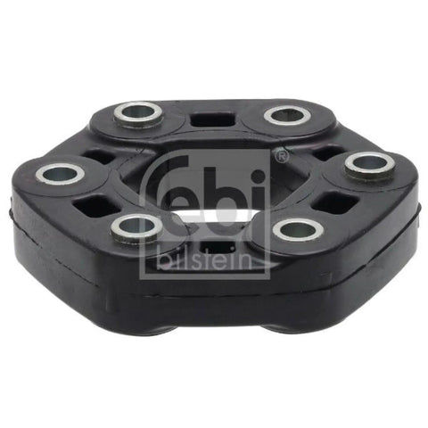 Upgrade Your Ride With This Premium Flexible Coupling Kit For Propshaft. Made In Germany By Febi, This 110mm Pitch Circle Diameter Part Weighs Just 1.25Kg And Ensures Smooth Sailing And Superior Performance For Your Vehicle Today Without Skipping A. black Febi propshaft flexible coupling kit, 110mm PCD, 1.25kg