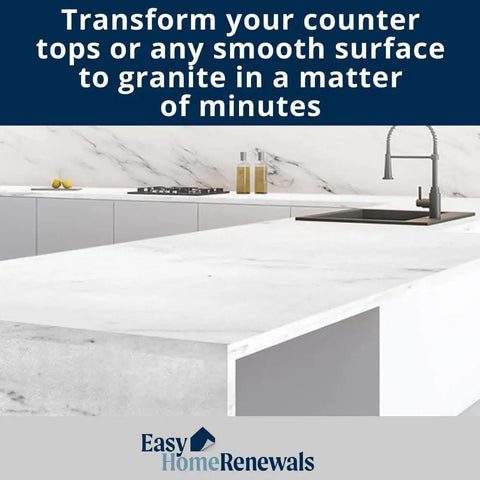 Glossy Italian White Marble Vinyl Countertop Cover 36 x 72 Inch Peel And Stick Self Adhesive Laminate on kitchen island