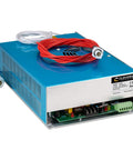 150W CO2 Laser Power Supply 110V PSU DY20 for RECI Z6 Z8 with red and white cables in blue casing
