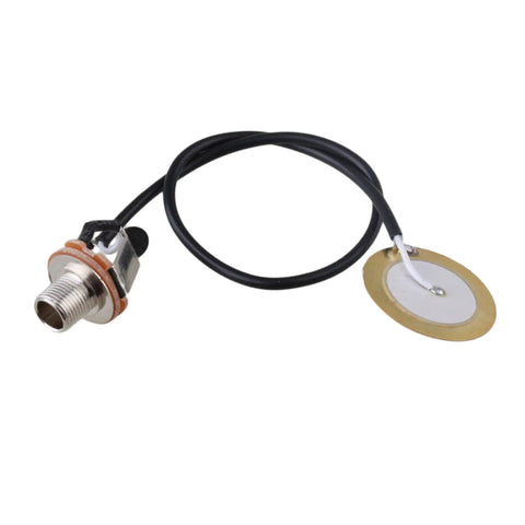 3 Pack Piezo Guitar Pickup Transducers With 0.25 Inch Output Jack For Guitar And Violin displaying single pickup