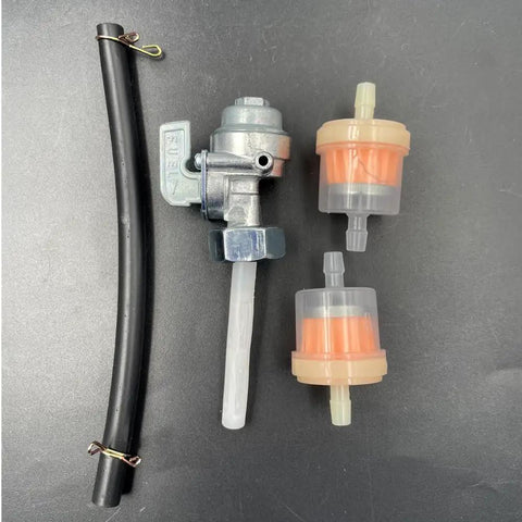 Must Have Fuel Shutoff Valve Petcock Kit For Generac GP5000 GP5500 GP6000E GP6500 GP6500E With Fuel Filter And Line