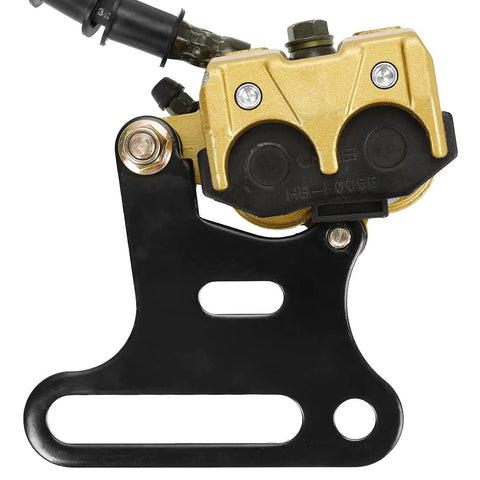 Beefy 12mm Rear Hydraulic Disc Brake Master Cylinder Caliper Assembly With Pad for 50cc to 150cc Pit Dirt Bikes