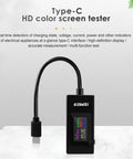 USB C Power Meter And Tester For Go-To Voltage And Current Checks 4-30V 0-6.5A Digital Multimeter With LED Display