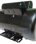Straight Up Heavy Duty Replacement Parts For 2 HP Electric Motor 3450 3600 RPM 1 Phase 56C Frame TEFC with black casing and mounting bracket.